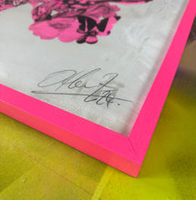 Load image into Gallery viewer, Botanical Butterfly (pink frame)
