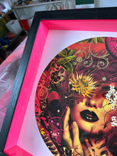Load image into Gallery viewer, Exotica (deep pink frame)