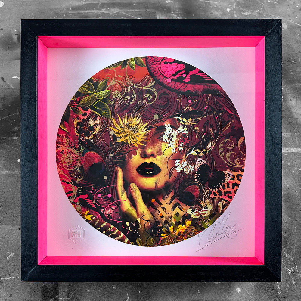 Exotica (deep pink frame)